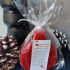 Picture of Red Ornament Candle - Angel Figurine