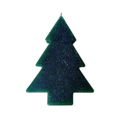 Picture of Christmas Tree Candle - Santa Claus Figurine
