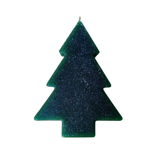 Picture of Christmas Tree Candle - Santa Claus Figurine