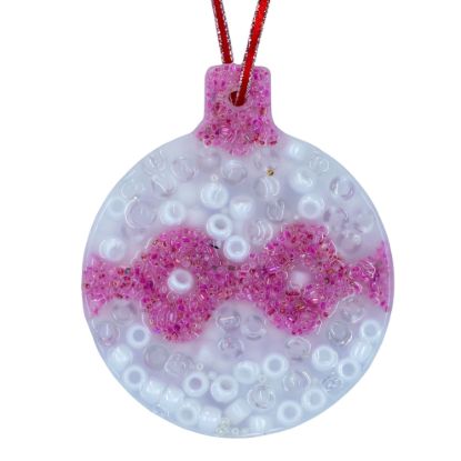 Picture of White Pink Ornament
